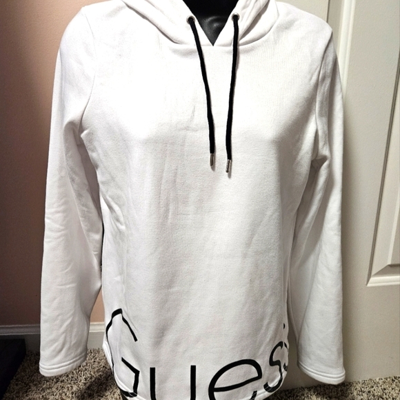 Guess Tops - GUESS HOODED SWEATSHIRT